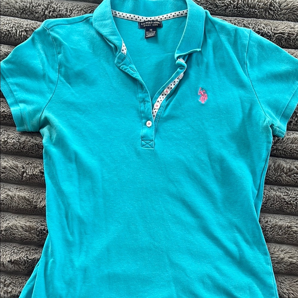 Ralph Lauren Turquoise Polo Shirt